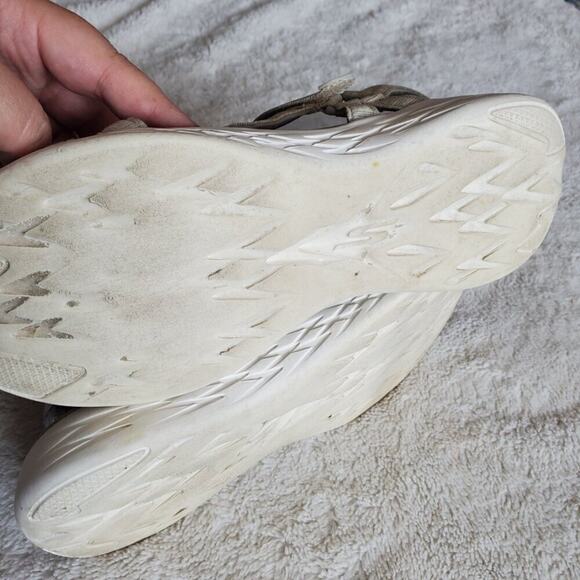 Skechers Goga Max Sport Strap Sandals Gray Womens Size 9 Open Toe Strappy Gen - Picture 7 of 16